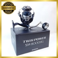 SHIMANO 21 Twin Power SW 8000 HG Spinning Reel USED A