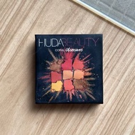 二手 美國購入 Huda Beauty 九宮格眼影 coral