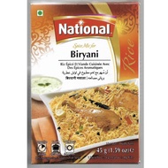 National Chicken Biryani 45gm Spice Mix Masala / Rempah Ratus Campuran Biryani Ayam National Foods P