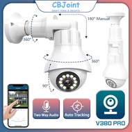 V380 Pro CCTV Wireless CCTV Bulb CCTV WIFI CCTV Fish eye Camera Bulb Camera Lampu CCTV 360 Camera Ba