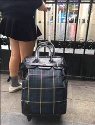 Suitcase Internet Celebrity Trolley Case Cloth Case Women Boarding Bag Lightweight Small Suitcase Po