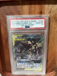 Umbreon &Darkrai  GX tag team PSA 10月伊&達克萊伊