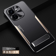 เคส IQOO Z9X 5G สำหรับ IQOO Z9X 5G【อลูมิเนียมอัลลอยด้าน + TPU + PC เคสโทรศัพท์ กันกระแทก 】