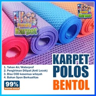 Karpet Polos Bentol 120x200 Tebal 3mm / Tikar Spon Polos Anti Air / Alas Kasur / Matras