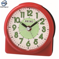 Seiko QHE177RN QHE177R Red Table Alarm clock