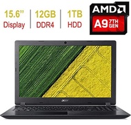 2018 Acer Aspire 3 15.6-inch HD (1366x768) Laptop PC, AMD A9-9420 3.0GHz Processor, 12GB DDR4 SDR...