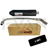 EVAN.PH 1set Muffler Pipe V4 For Honda XRM 125