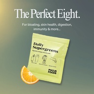Focus Foods - Daily Supergreens Orange (fiber, alkalizing) spirulina, wheatgrass, barley grass, alfa