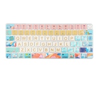 Keyboard Cover Skin for 2021 Apple iMac Magic Keyboard (Model: A2449) with Touch ID, Cute Printing W