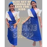 blue kimona at saya buwan ng wika costume for kids