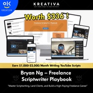 Vip Course-Bryan Ng – Freelance Scriptwriter Playbook | Learn copywriting Masterclass