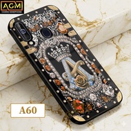 HP Softcase Samsung A60 - New Case Full Body / Full Cover casing Samsung A60hp (Initial Motif] - AGM