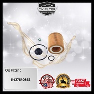 OIL FILTER BMW N20 N26 F30-320 8i F10-520 3 E84 F20 (HU816Z)(OX387D1)(11427640862)(11427541827)(1142