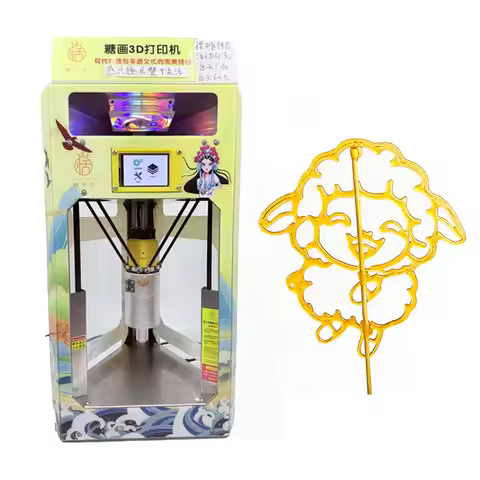 3D Printer Smart High Speed FDM Food Grade 3D Candy Printer 3D Food Printer For Amusement Parks And 