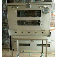 oven gas stanlis UK.60x40 oven gas api atas bawah oven murah oven kue oven bima oven dack oven serba