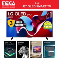 LG OLED42C4PSA 42" OLED EVO 4K C4 SMART TV | Free Wallmount