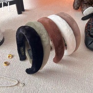 Korean Style Plush Temperament Hairband Fashion Makeup Wash Face Headband Women's Headdress