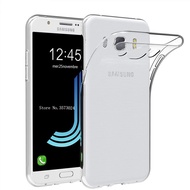 Samsung Galaxy J5 On5 On7 J2 Pro 2016 Case Transparent Ultra Slim Thin Soft TPU Phone Cover