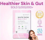 With Box!!! KITSUI Whitie Snow 17s x 15g | Probiotic | Prebiotic | Pencerahan Kulit | Niacinamide S