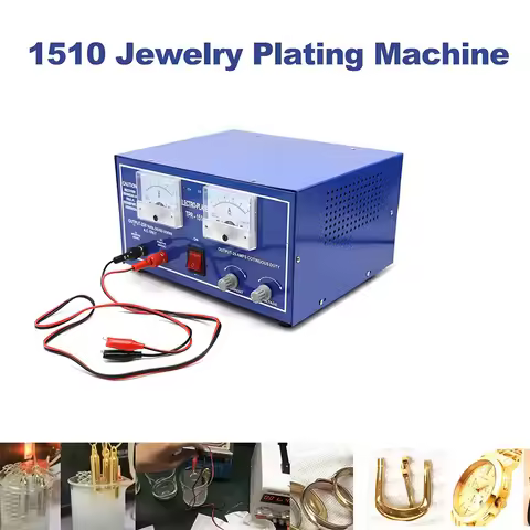 APS-1510 20V/10A Jewelry Plating Machine Gold Silver Electroplating Goldsmith Tool Plater Rectifier