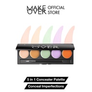 MAKE OVER Camouflage Cream Face Concealer 5X2 g - Concealer Palette