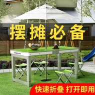 HY-6/Foldable Table Household Dining Table Simple Outdoor Portable Small Square Table Stall Table Folding Dining Table a