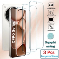3Pcs HD Clear Screen Tempered Glass Protector Compatible With OPPO Reno Find X8 X8s X8s+ Ultra A5 A3
