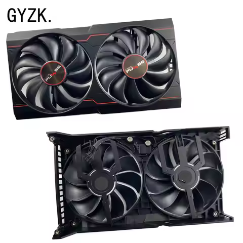 New For SAPPHIRE Radeon RX6500XT 4GB PULSE Graphics Card Replacement Fan panel with fan
