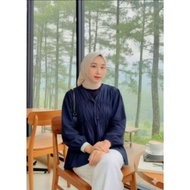 KEMEJA META RAYON TWILL BLOUSE RAYON TOP/ WOMEN'S SHIRT/ WOMEN'S BLOUSE/