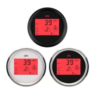 Tuning Instrument 85mm Digital GPS Speedometers 0-999Knots MPH Km/H LCD Display Speed Charts 9-32v f