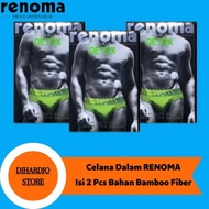 Renoma Men's Underwear 2 Pieces Bamboo Fiber Antibacterial Detox