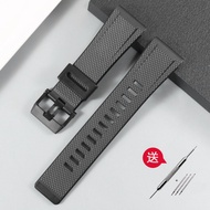 สายนาฬิกาซิลิโคนคาสิโอเรซิน ga2000 prg600/650 PRW-6600สายนาฬิกายาง24มม.