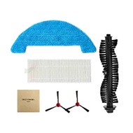 360 C50 Robot Vacuum and Mop Accessory kit, 2 Side Brush, 1 Main Brush, 1 Filter, 1 Washable Mop Clo