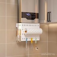 I9EK Gas Asli Saluran Paip Penutup Lubang Perisai Dapur Hiasan Dilekap di Dinding Meter Air Bilik Ma