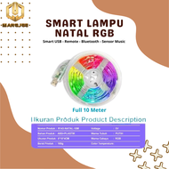 Smart Lampu Strip Lampu Natal App Smart RGB Fairy Lights Smart IP66 Lampu LED 5m & 10m Strip Lampu K