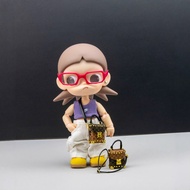 Zsiga Gazi 8 Points BJD6 Small Cloth Blythe ob22 1/8 Movable Doll Gazi Sister Bag Decoration Dress U