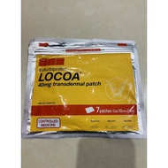 LOCOA 40mg transdermal patch clear stock exp 08/23