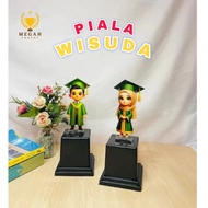 Custom Acrylic Graduation Trophy - Award Trophy