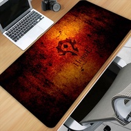 ▥☍ Best selling World of Warcraft Mousepad Anime HD Printing Computer Lock Edge Keyboard Mat Gift PC Desk Pad Large Mouse Pad