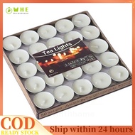 【Local Delivery】3 Hour 10's/50's Tealight Candle / Unscented Candle for Burner 4hour / Lilin 4 jam /