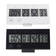 PCF* Digital Timer Countdown 999 Days Clock for Touch for Key LCD Large Screen Event
