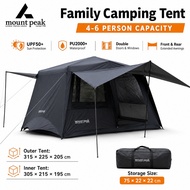 Mount peak Half-mountain Villa tents, family tents, camping tents, folding luxury tents, sun protect
