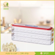 [Ihoce] Frozen Storage Boxes for Pastries with Snap Lid And Handle for Donuts And Cookies