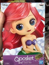 Qposket 迪士尼公主 閃閃美人魚 figure