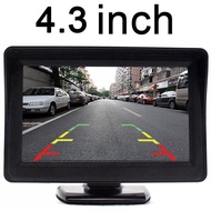 Màn Hình Ô Tô LCD TFT 12V-24V 4.3 Inch Camera Dự Phòng Quan Sát Phía Sau Màn Hình HD Camera Lùi Quan