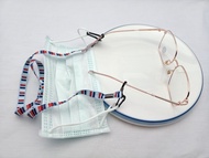 สายคล้องแว่น สายคล้องแมส 2อย่างใน1 เชือกแว่นแบบผ้าไม่ยืด อุปกรณ์แว่นตา CD023 #TST