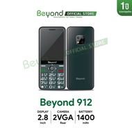 โทรศัพท์ปุ่มกด Beyond 912 ( Black/White ) รองรับทุกเครือข่าย 3G รองรับ 1 ซิม จอใหญ่ เสียงดัง จอสี ปุ่มกดใหญ่ เมนูภาษาไทย  ll ของแท้ประกันศูนย์ไทย 1 ปี