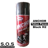 Anchor High Heat Paint H2 Black 400ml