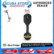 AM-8 Stick Aluminum Arm Extend Sea Frogs Camera Ball To YS 3 Inch 7cm Accessories Underwater Cam Div