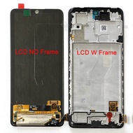 Original Amoled For Xiaomi Redmi Note 10 Pro M2101K6G LCD Display Screen Frame Touch Panel Digitizer